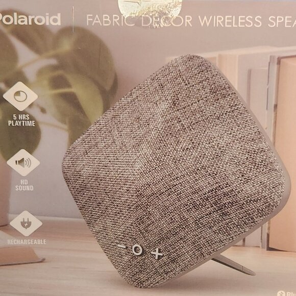 Polaroid  Grey Fabric Bluetooth Speaker - Picture 5 of 5